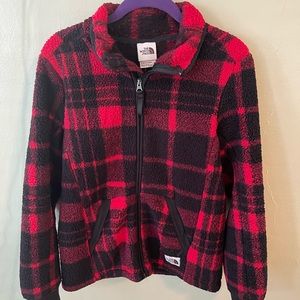 The North Face women's printed campshire full zip jacket plaid XS